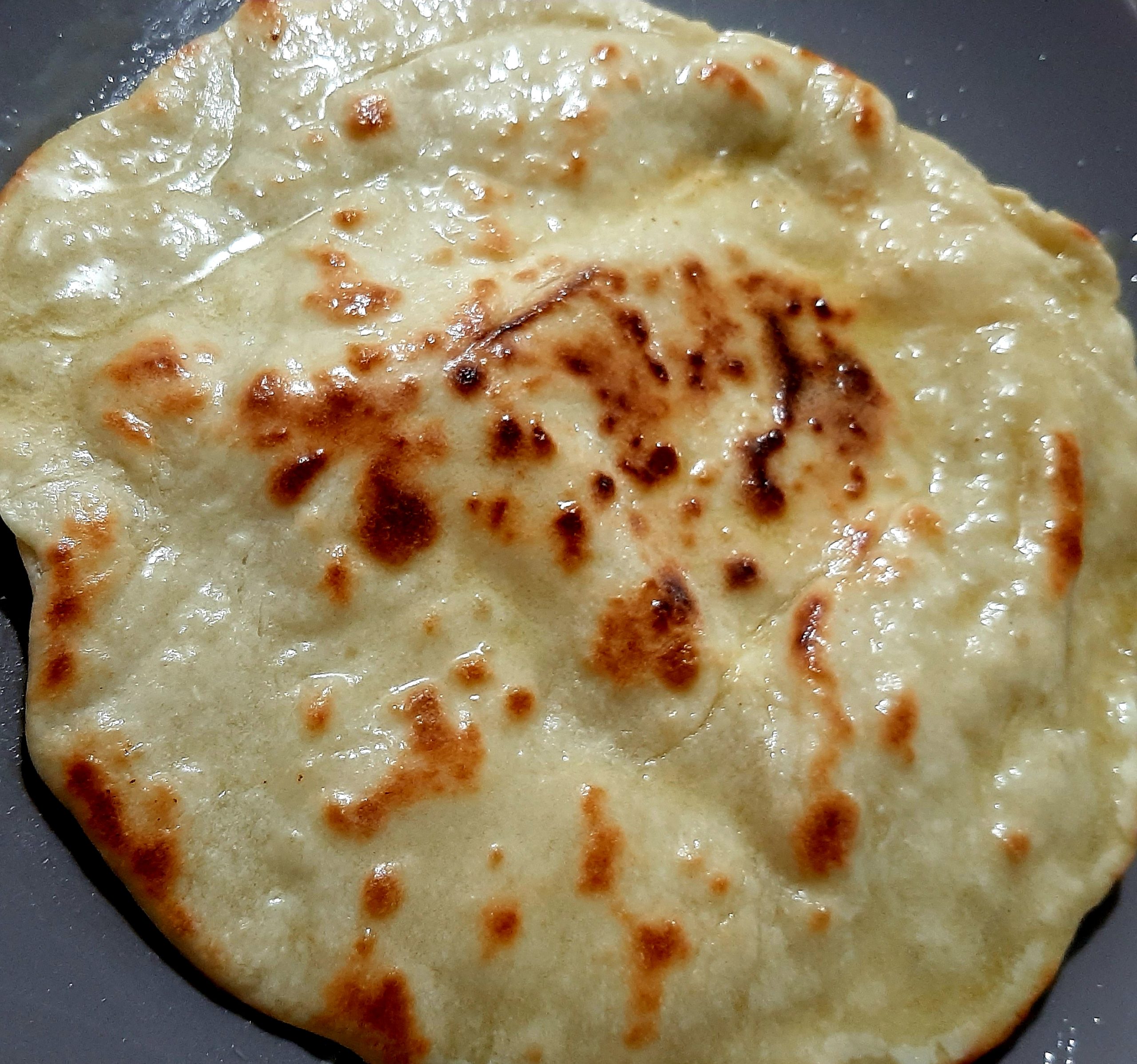 Naan Au Fromage Simple Et Gourmand Avec De La Vache Qui Rit