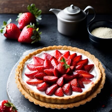 Tarte aux fraises