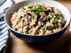 Risotto aux champignons